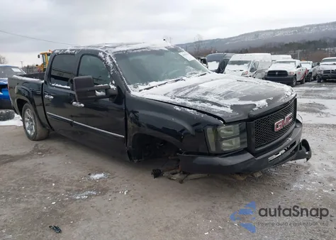 2011 GMC Sierra 1500 Denali из США, поврежденный, VIN 3GTP2XE25BG138837